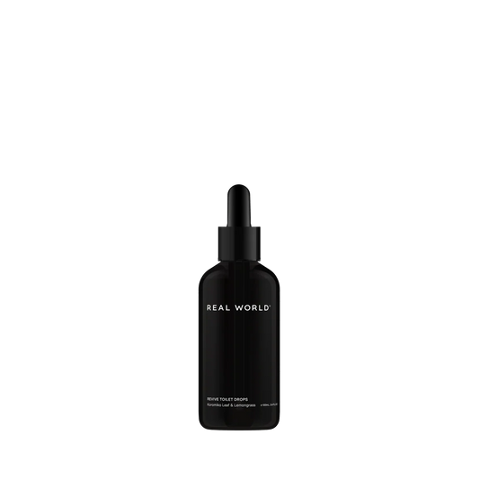Real World - Koromiko Leaf & Lemongrass Toilet Drops (100ml)