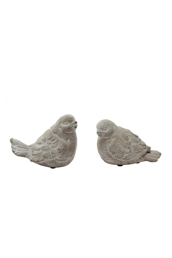 Sparrow Bird Set - Concrete