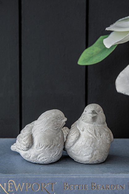 Sparrow Bird Set - Concrete