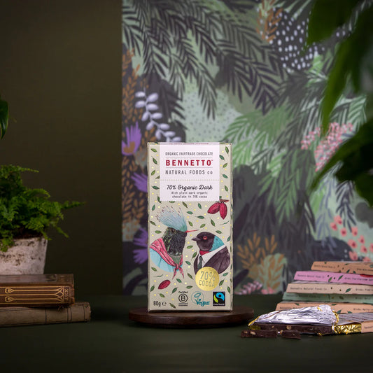 Bennetto Chocolate - 70% Organic Dark