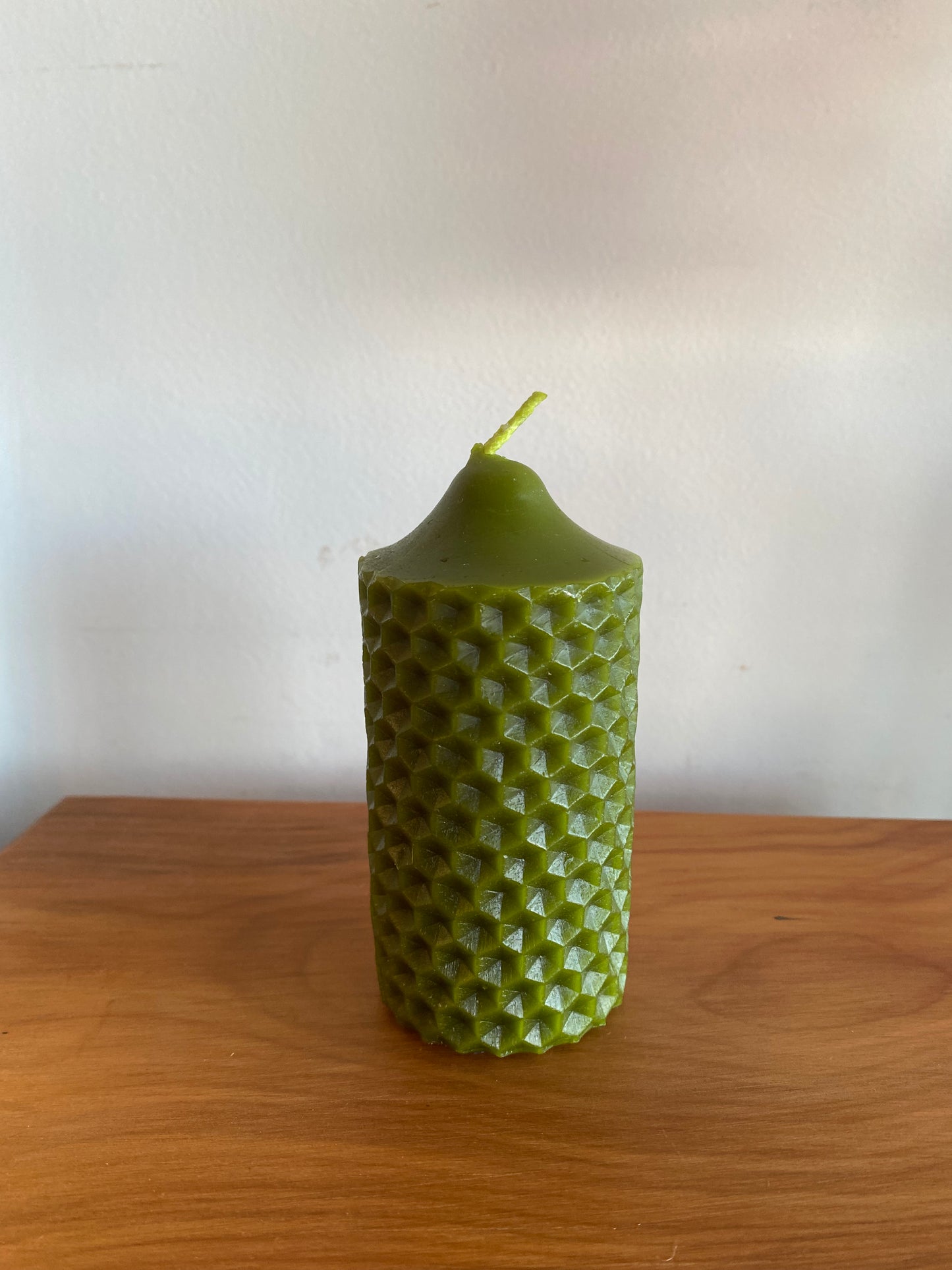 Echo Valley Apiaries - Beeswax Candle (Olive)