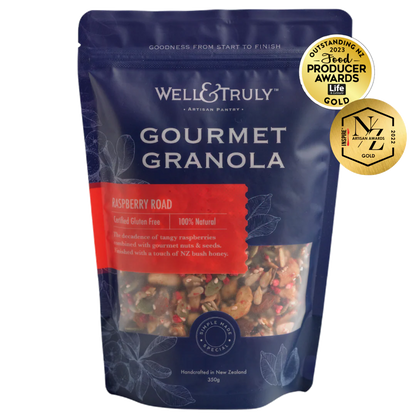 Well & Truly Raspberry Road Granola