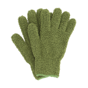 Green Plant Dust Gloves