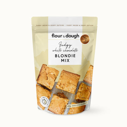 Flour&Dough White Chocolate Blondie