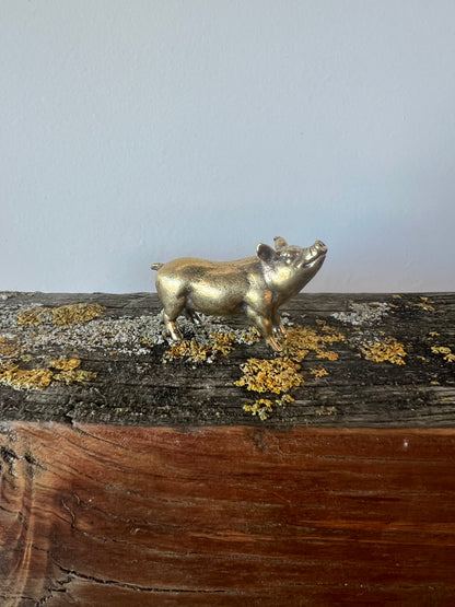 Bronze Critters - Pig