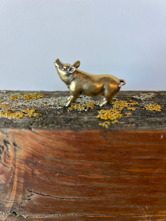 Bronze Critters - Pig