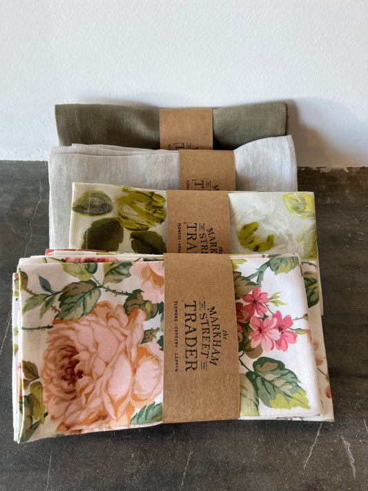 Markham Street Trader Linen Napkins
