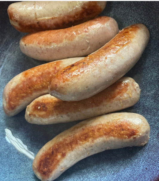 Hurunui Farms German Bratwurst Pork Sausages (GF)