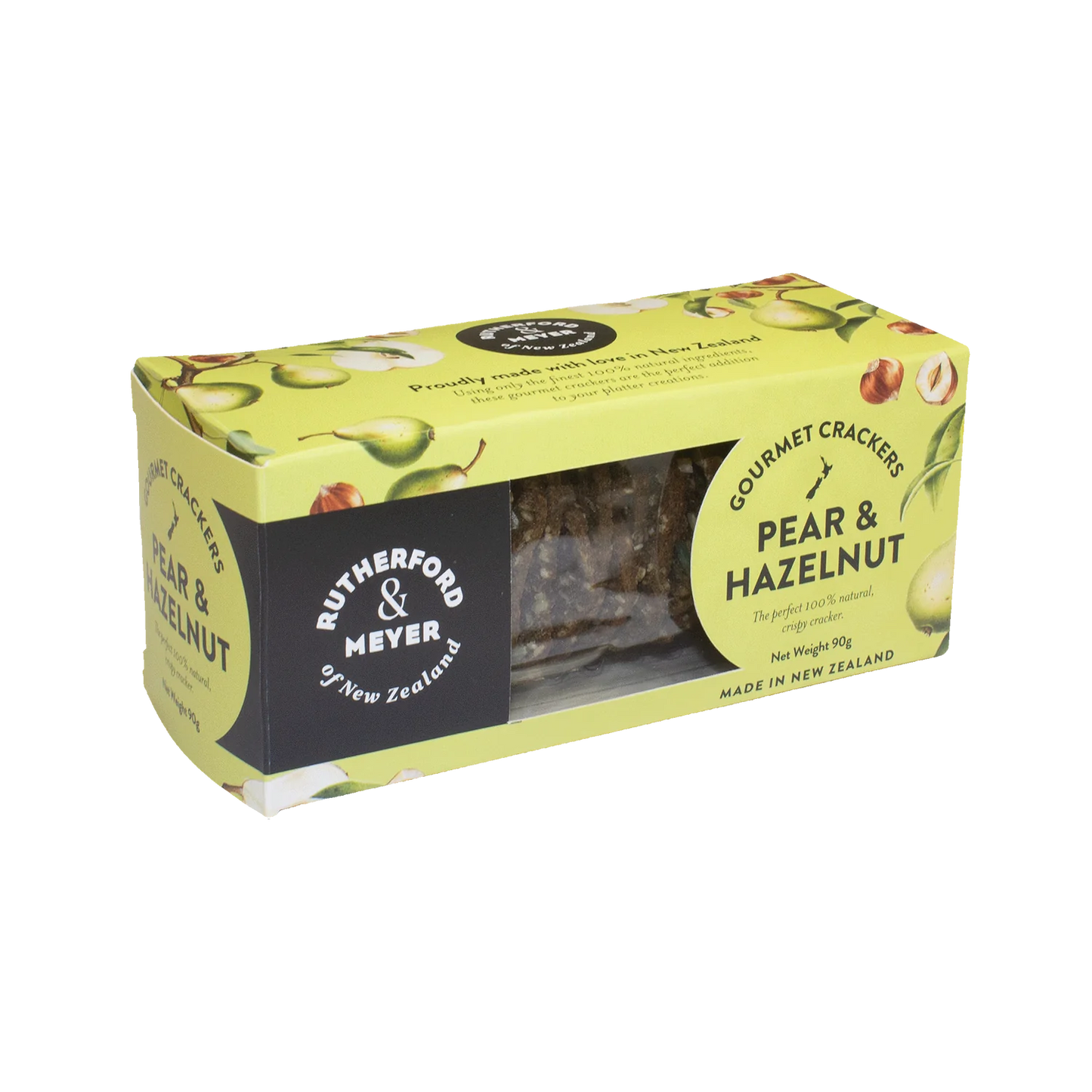 Rutherford & Meyer - Gourmet Crackers – Pear & Hazelnut