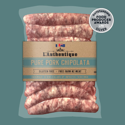 L'authentique Pure Pork Chipolata