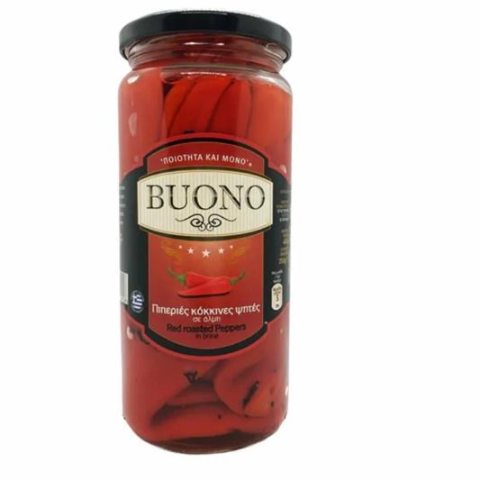 Peppers Red Roasted (Buono)