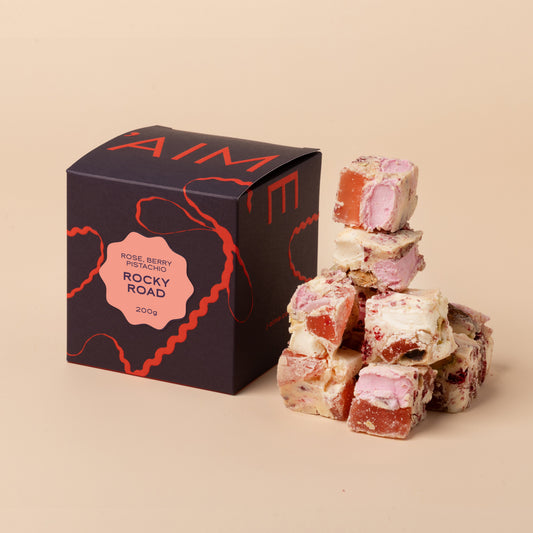 J'Aime - Rose Berry Pistachio Rocky Road