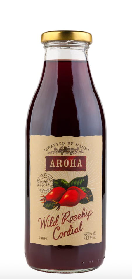 Aroha - Wild Rose-hip Cordial