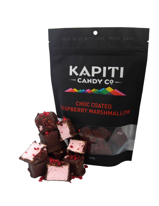Kapiti Candy - Choc Coated Raspberry Marshmallow