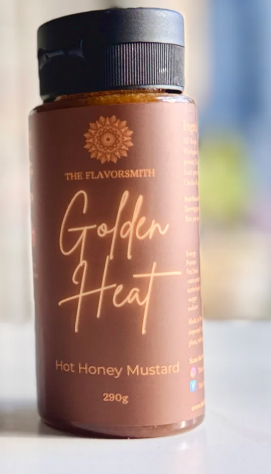 The Flavoursmith - Hot Honey Mustard - Golden heat