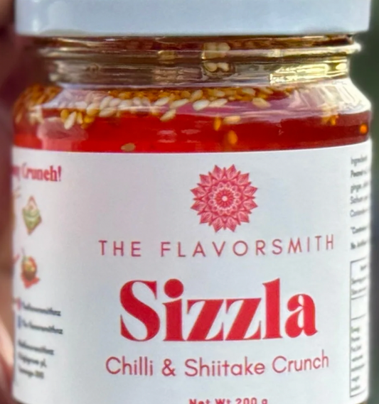 The Flavoursmith - Sizzle - Chilli & Shiitake Crunch - 200g