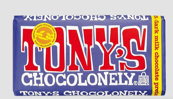 Tony's Chocolonely Dark Milk Pretzel Toffee (180g)