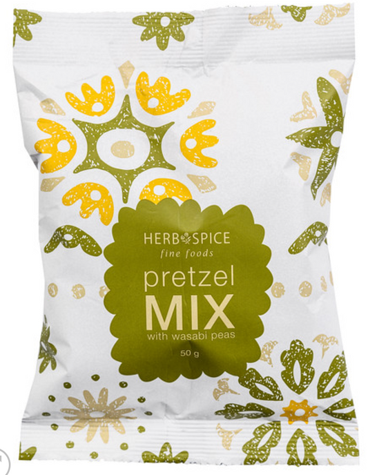 Herb & Spice- Pretzel & Wasabi Peas Mix