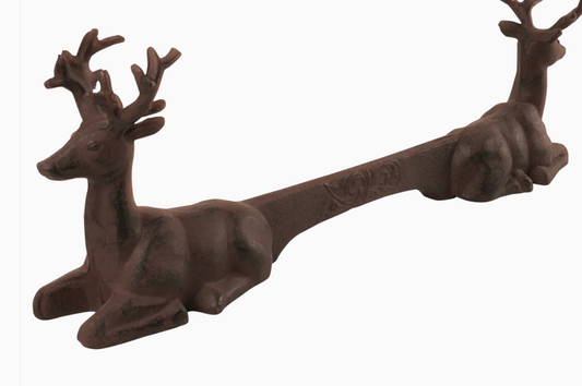 Cast Iron Shoe Scraper - Deer