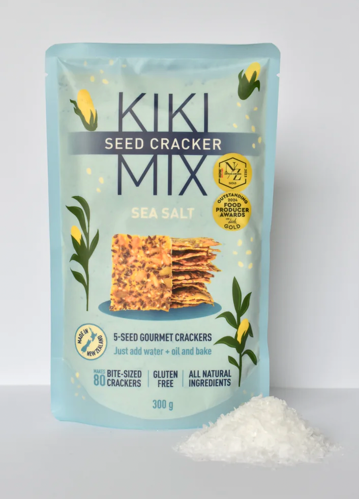 KiKi Seed Cracker Mix - Sea Salt (300g)
