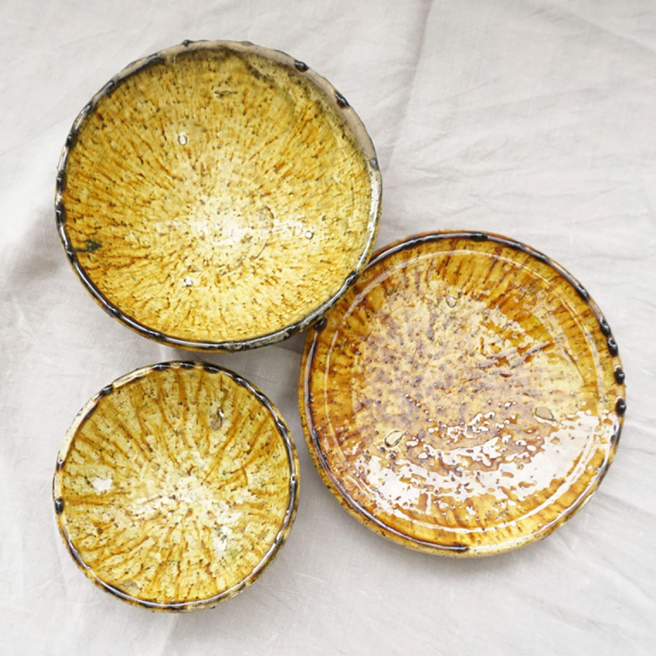 Tamegroute - Gold Plate - 20cm