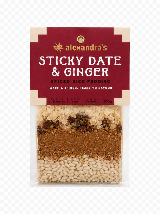 Alexandra's - Sticky Date and Ginger Spiced Rice Pudding (230g)