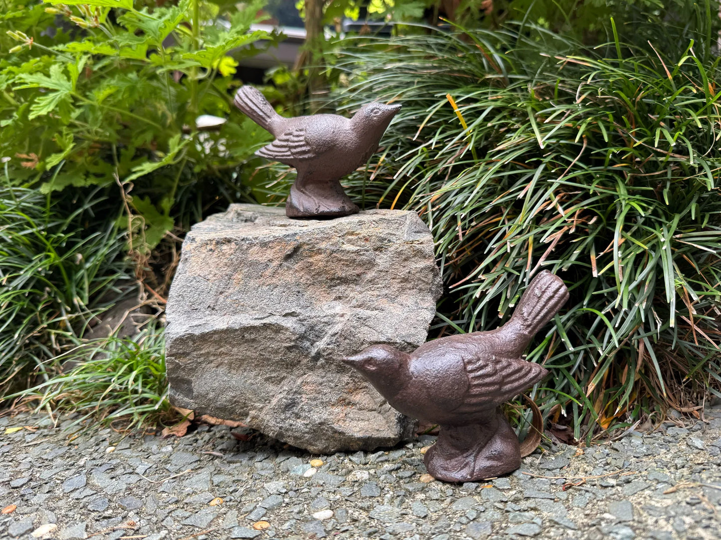 Cast Iron Bird Decorative