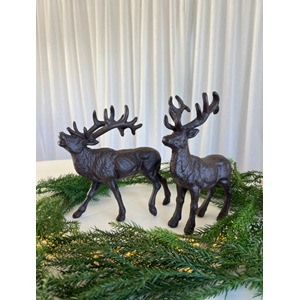 Cast Iron Deer Ornaments