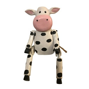 Dairy Cow Dangling Legs  - Large