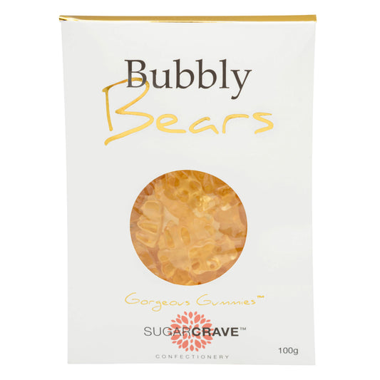 Bubbly Bears – White Pouch