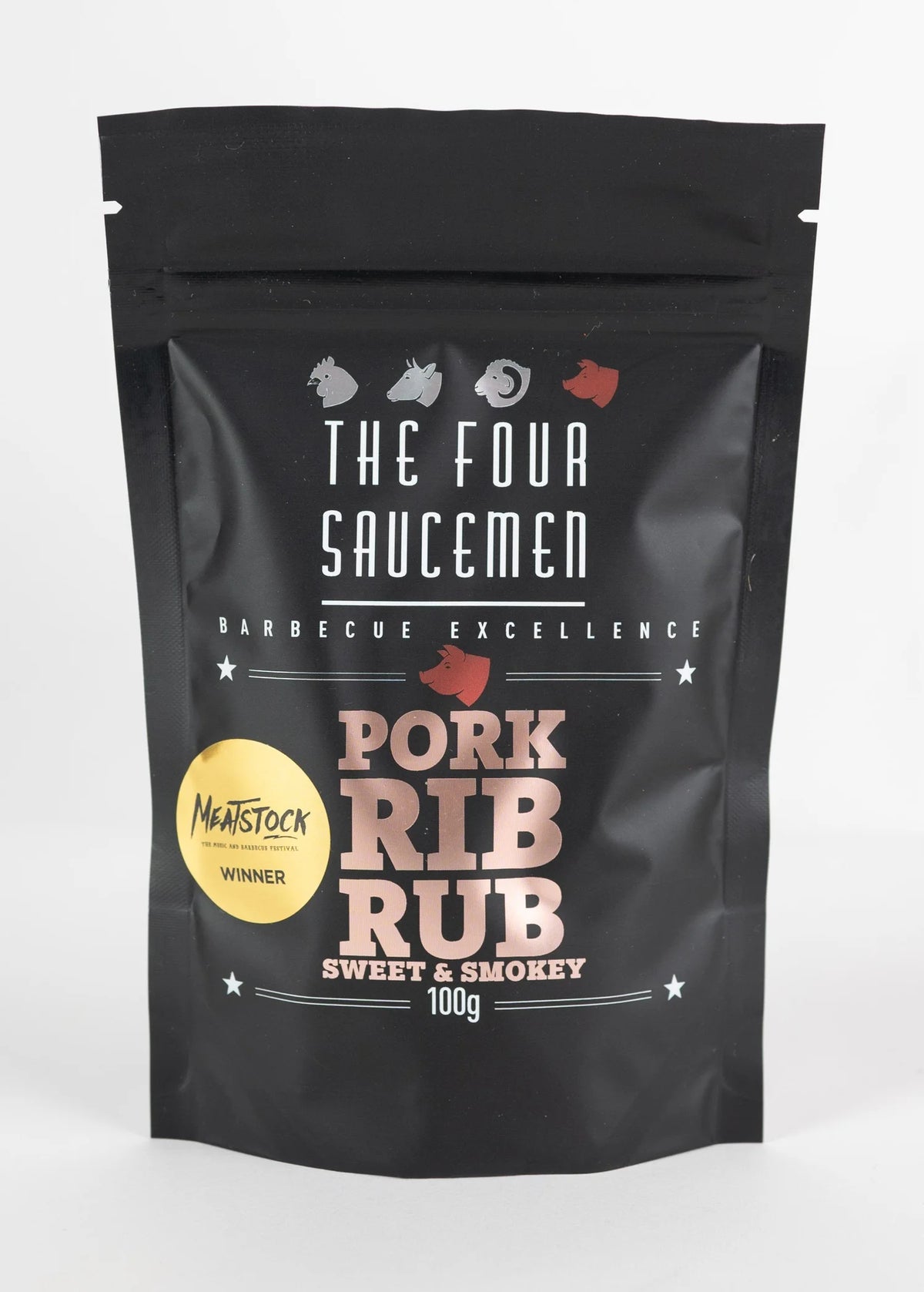 The Four Saucemen - The Pork Rib Rub (100g)