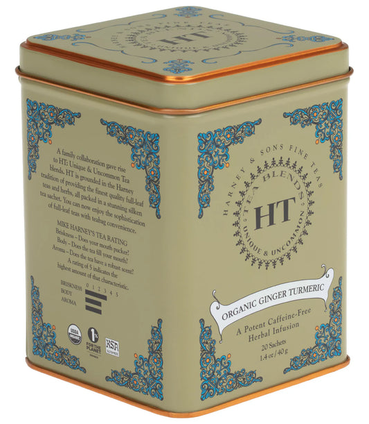 Harney and Sons - Organic Ginger and Turmeric Tea Tin